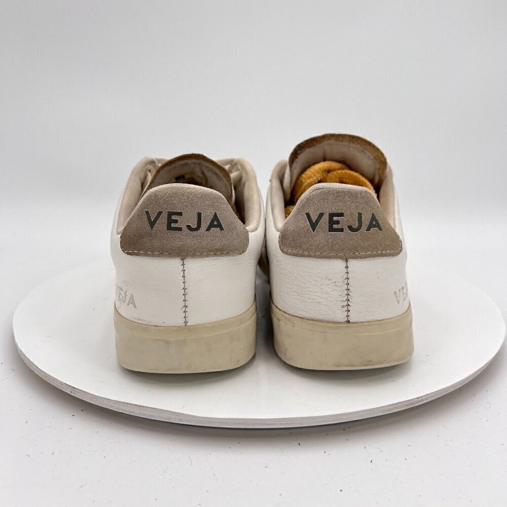 Veja Campo Chromefree Women Size 8 White Natural Leather Low Top Training Shoes - Picture 6 of 15